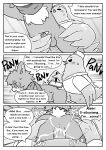 all_fours anal anthro avian balls beak bird blush bodily_fluids breath butt butt_grab chest_tuft clipboard dialogue duo english_text fabulous_beasts forced forced_orgasm foreskin from_behind_position genitals hair hand_on_butt handjob handjob_while_penetrating hi_res huarui_niao humanoid_genitalia humanoid_penis imminent_orgasm lagomorph leporid low-angle_view male male/male mammal medical_examination messy_hair monochrome mostly_nude ofuro orgasm panting penetration penile penis profanity rabbit rape rear_view scarf scarf_only scut_tail sex shocked short_tail speech_bubble sweat tail text thick_thighs tuft tuye_(fabulous_beasts) unprofessional_behavior unwanted_orgasm