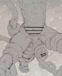 2025 ambiguous_feral ambiguous_gender ambiguous_penetrating ambiguous_penetrating_male anal anal_penetration anus backsack balls belly_hair bestiality blurred_background blush blush_lines bodily_fluids body_hair bottomless bottomless_human bottomless_male censor_bar censored censored_genitalia censored_penis clenched_teeth clothed clothing digital_drawing_(artwork) digital_media_(artwork) duo erection eyebrows feral feral_penetrating feral_penetrating_human genitals glans greyscale hair hairy_legs huge_penetration human human_on_feral human_penetrated hyper hyper_penetration ineffective_censorship interspecies liquid male male/ambiguous male_human male_penetrated mammal monochrome navel penetration penis perineum questionable_consent raised_inner_eyebrows restrained restrained_by_tentacles sex shirt short_hair spread_legs spreading stretched_anus sweat sweaty_face taro007 teeth tentacle_around_arm tentacle_around_leg tentacle_around_penis tentacle_around_waist tentacle_creature tentacle_in_ass tentacle_penetration tentacle_sex tentacles topwear unknown_liquid upside_down vein veiny_tentacles