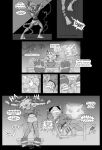 3_toes 4_fingers accent anthro asking_another biped blindfold bodily_fluids breasts comic crying_laughing dialogue domestic_cat duo english_text eyelashes eyes_closed fangs feet felid feline felis female female_focus fingers french_text fur fur_fighters gag gagged general_viggo_(fur_fighters) gun hi_res holding_gun holding_object holding_ranged_weapon holding_weapon interrogation juliette_(fur_fighters) laugh loose_feather mammal markings monochrome open_mouth open_smile pawpads ranged_weapon restraints robot_arms screen sketcher92 smile solo_focus speech_bubble standing stocks striped_body striped_fur striped_markings striped_tail stripes tail tail_markings talking_to_another tears teeth text tickle_fetish tickle_torture tickling tickling_armpits tickling_back tickling_belly tickling_feet tickling_knees tickling_legs tickling_machine tickling_sides toes weapon