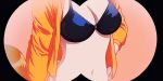  animated bikini blonde_hair gintama purple_eyes tagme tsukuyo tsukuyo_(gintama) 