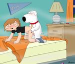  brian_griffin family_guy penelope stewie_griffin tagme 