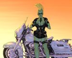  amy_belcher dragon electra_glide female harley_davidson image_comics mohawk nipples nude savage_dragon scalie she-dragon solo unknown_artist wicka 