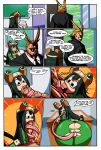  absurd_res all_might asui_tsuyu big_penis clothed clothed_sex clothing comic dreamcastzx1 fellatio female hi_res huge_penis human long_tongue male male/female mammal my_hero_academia not_furry oral penis sex tongue 