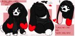  &lt;3 ? bangs black_fur clothing creepy cute edgy emo feral fluffy fur goth grey_eyes hoodie lagomorph male mammal neck_tuft rabbit rottie skull solo tuft 