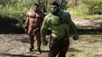  2017 3d_(artwork) ad-games balls digital_media_(artwork) duo erection humanoid humanoid_penis male_focus muscular navel nipples not_furry nude orc outside penis standing story_at_source 