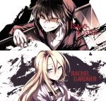  bandages isaac_foster rachel_gardner satsuriku_no_tenshi shun_nyun weapon 