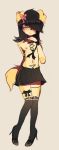  canine clothed clothing corset_piercing crossdressing dog eyewear fredek666 girly glasses golden_retriever mammal piercing surface_piercing thelly 