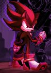  ansyp anthro clothing gloves hedgehog hi_res male mammal shadow_the_hedgehog solo sonic_(series) video_games 