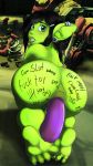  amy_kupfer anus bent_over big_butt big_dildo body_writing butt dildo female goblin humanoid looking_back not_furry penetration pussy rohgen sex_toy short shortstack solo vaginal vaginal_penetration video_games warcraft 