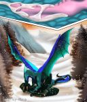 2017 3_toes absurd_res anal anal_penetration animal_genitalia animal_penis anus blue_penis blue_scales claws cum cum_in_ass cum_inside cum_while_penetrated cumshot cutaway detailed_background dewclaw digital_media_(artwork) dragon duo ejaculation entwined_tails erection eyes_closed feral feral_on_feral forest garo garo_(garoshadowscale) garoshadowscale hands-free hi_res hindpaw horn ice_dragon icy-marth internal kissing lying male male/male male_penetrating membranous_wings missionary_position mountain nude on_back orgasm paws penetration penis pink_penis precum reptile scales scalie sex shaded shard shard_(aquafreeze) snow spread_legs spreading sunset toe_claws toes tree western_dragon wings 