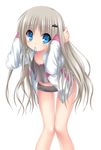  blonde_hair blue_eyes casual hair_accessory little_busters! na-ga noumi_kudryavka 