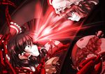  absurdres battle crushing duel hakurei_reimu highres leo_19th multiple_girls remilia_scarlet spear_the_gungnir touhou yin_yang 