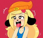  &lt;3 ahegao canine cosplay dog looking_pleasured male mammal parappa parappa_the_rapper solo somescrub tongue tongue_out video_games 