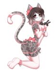  bdsm bondage bound cat chastity collar cuffs_(disambiguation) feline girly male mammal re-sublimity-kun ren 