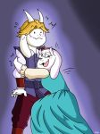  asgore_dreemurr blush gigagoku30 toriel undertale video_games 