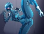  alien breasts clitoris eyeless female grey_background mag_(warframe) mouthless nipples not_furry pochincoff pussy simple_background solo vaginal video_games warframe ポチンコフ_(artist) 