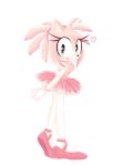  amy amy_rose anthro ballerina ballet ballet_slippers clothed clothing cute digital_media_(artwork) hedgehog invalid_color legwear linzuki mammal much_pink sonic_(series) sonic_the_hedgehog tights tutu tutu_beautiful tutu_cute video_games 