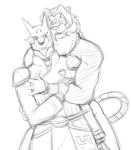  doggie_kruger duo feline hug hybrid liger mammal power_rangers sketch soddersliger thegreatmatsutzu 