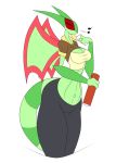  2015 anthro breasts clothing female flygon nintendo pok&eacute;mon pok&eacute;mon_(species) r-mk skyress skyress_(r-mk) solo video_games 