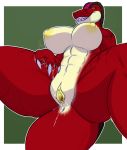  after_masturbation anthro anus big_breasts breasts crocodile crocodilian female lavenderpandy muscular muscular_female nipples nude pussy pussy_juice reptile scalie smile solo spread_legs spreading thick_thighs 