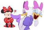  &lt;3 2018 avian balls beak bird daisy_duck disembodied_penis disney duck eyes_closed female humanoid_penis laugh male mammal minnie_mouse mouse open_mouth penis rodent sssonic2 tears tongue 