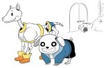  alternate_species animated_skeleton bone boots brothers canine clothing cubewatermelon digital_media_(artwork) dog duo footwear hoodie male mammal papyrus_(undertale) sans_(undertale) sibling skeleton undead undertale video_games 