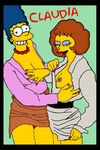  claudia-r marge_simpson maude_flanders tagme the_simpsons 