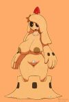  animate_inanimate big_breasts breasts female full-length_portrait huge_breasts humanoid mineral_fauna nintendo nipples noiverus not_furry nude open_mouth palossand pok&eacute;mon pok&eacute;mon_(species) portrait pussy sand sand_castle sculpture simple_background solo video_games 