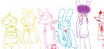  animatronic anthro avian bird canine chica_(fnaf) chicken exposed_endoskeleton eye_patch eyewear female five_nights_at_freddy&#039;s five_nights_at_freddy&#039;s_2 fox foxy_(fnaf) group humor lagomorph lipstick machine makeup mammal mangle_(fnaf) rabbit robot the_weaver toy_bonnie_(fnaf) toy_chica_(fnaf) video_games weaver_bonnie withered_bonnie_(fnaf) 