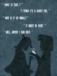  2018 ambiguous_gender anthro comic digital_media_(artwork) english_text ghost group hi_res human mammal sad shane_frost silhouette simple_background spirit standing text white_text 