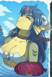  giga_mermaid karbo large_breasts shantae shantae_(series) vore 