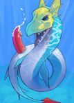  animal_genitalia cum digimon dragon erection looking_at_viewer male marine open_mouth orgasm penis reptile scalie sea_serpent seadramon seyrmo simple_background solo swimming tongue tongue_out underwater water 