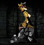  bdsm bondage bound domination donkey dungeon equine female female_domination giraffe horse mammal slave 