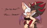  &lt;3 a3dp bat blush clothing duo english_text female hedgehog male male/female mammal membranous_wings rouge_the_bat shadow_the_hedgehog smile sonic_(series) tailwag text wings 