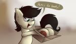  box butt cutie_mark dialogue digital_media_(artwork) earth_pony english_text equine fan_character feral horse humor male mammal marsminer my_little_pony pone_keith pony pun simple_background solo text visual_pun 
