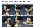  chart clothed clothing comic crossdressing dialogue digital_media_(artwork) earth_pony english_text equine eyes_closed fan_character feral horse male mammal marsminer my_little_pony open_mouth pone_keith pony solo text tongue tongue_out 