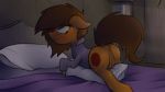  16:9 anus bed bedroom bottomless braces butt clothed clothing digital_media_(artwork) earth_pony equine fan_character female feral horse inside mammal marsminer my_little_pony on_bed pillow pillow_ride pony pussy solo venus_spring 