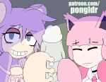  aipom animated anthro clothed clothing duo erection female handjob looking_at_viewer mammal monkey nintendo penis pok&eacute;mon pok&eacute;mon_(species) pongldr primate sex simple_background skitty smile tail_hand video_games 