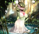  breasts gardevoir hair humanoid nintendo pok&eacute;mon pok&eacute;mon_(species) sana!rpg solo video_games water 