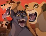 disney feline female hyena lion mammal mouth_shot nummynumz open_mouth teeth the_lion_king vore 
