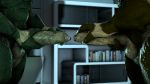  3d_(artwork) alien balls big_penis digital_media_(artwork) foreskin hadronighini humanoid_penis krogan male male/male mass_effect masturbation multi_balls penile_masturbation penis thick_penis two-handed_masturbation uncut video_games 