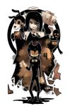  1girl 2boys alice_(bendy_and_the_ink_machine) bendy bendy_and_the_ink_machine black_hair boris_(bendy_and_the_ink_machine) multiple_boys 