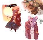  blush clothed clothing cute english_text footwear fully_clothed fur grey_fur hooded_jacket hoodie jacket leaves logo lori_m_(nitw) mammal mouse night_in_the_woods outside pawpads paws pink_nose railroad riped_jeans rodent roof shirt shoes sketch solo speech_bubble sun symvo text torn_clothing train_tracks whiskers 