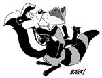  crossover disney looney_tunes meeko pepe_le_pew pocahontas 