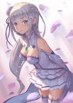  deletethistag dress emilia_(re_zero) silvery_white tagme 