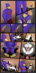  2014 anal anal_penetration anthro anus athletic avian backsack balls beak biceps bird blue_body blue_eyes blue_feathers bottomless boxers_(clothing) butt clothed clothing comic cum cum_in_ass cum_inside cum_on_self cum_while_penetrated duo erection falco_lombardi feathers fur grey_fur hair handjob hands-free hi_res humanoid_penis interspecies leg_grab legs_up love lying male male/male male_penetrating mammal missionary_position muscular nintendo nipples nude on_back open_mouth orgasm pecs penetration penis procyonid raccoon rave_raccoon red_body sex spread_legs spreading star_fox star_ringer topless underwear undressing video_games white_fur white_hair 