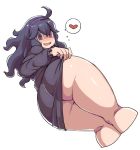  :d ahoge al_bhed_eyes ass bare_legs blush commentary_request cropped_legs dress dress_lift from_behind hairband heart hex_maniac_(pokemon) huge_ass kurozu_(crozu) legs long_hair looking_at_viewer messy_hair npc_trainer open_mouth pokemon pokemon_(game) pokemon_xy purple_dress purple_eyes purple_hair skirt skirt_lift smile solo spoken_heart sweatdrop thick_thighs thighs wide_hips 