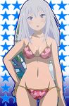  bikini natsukawa_masuzu ore_no_kanojo_to_osananajimi_ga_shuraba_sugiru starry_background string_bikini swimsuits 