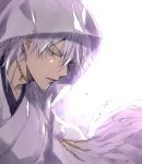  1boy japanese_clothes male male_focus silver_hair solo touken_ranbu tsurumaru_kuninaga white_hair 