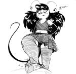  2018 anthro armwear clothing domination duo elbow_gloves erection feet female female_domination female_focus gloves goth legwear male male/female mammal mcsweezy monochrome mouse penis piercing precum rodent sketch solo_focus stepping stockings 